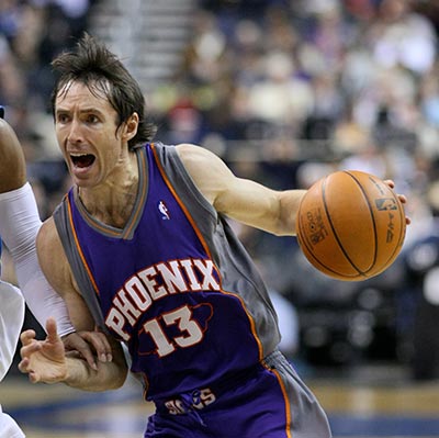 steve nash jugando como base